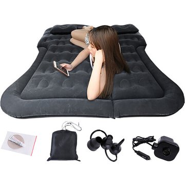 Matelas à Air gonflable automatique multifonction, matelas de voiture pour adulte, pour voyage, Camping, SUV,Black,CN