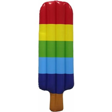 Matelas bouée gonflable Glace Esquimau Multicolore WAHAISON en PVC pour piscine - 180x66x16cm