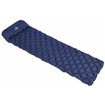 Matelas de camping Widesea avec oreiller, sac à dos, avec pompe, bleu marine