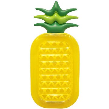 Matelas gonflable JET LAG Ananas pour piscine - l. 187 cm - 187 x 87 x 16 - Jaune