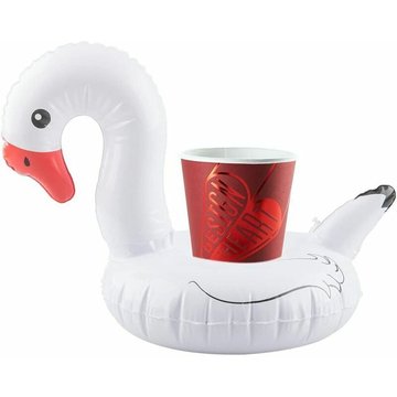 Flottant Cygne Porte-gobelets GGNRALNY Piscine Gonflable