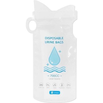 Mini toilettes portables de 700ml, poche d&39urine de voiture, poche à vomir, pratique à utiliser en extérieur,1pcs