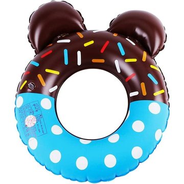 Pesce - Minnie Enfant Bague de Natation, Bouée Donut Anneau de Natation Minnie Mickey Siège de Piscine Anneau de Natation Jouet d'eau d'été Donut