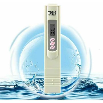 Mètre TDS TUMALAGIA, stylo filtre testeur de qualité de l'eau pour piscine, test de précision de la qualité de l'eau pour l'eau potable