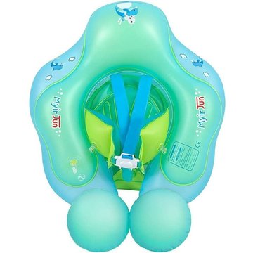 Myir Bouee Bebe, Bébé Siège De Piscine Bouée Bébé Enfant Bouee Gonflable Bébé Flotteur Bague De Natation Anneau de Natation (Bleu, S)
