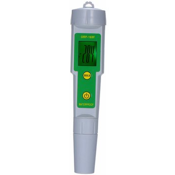 Testeur ORP TUMALAGIA IP55 étanche, affichage rétro-éclairé, testeur de qualité de l'eau pour hydroponique, eau potable, aquarium, piscine - blanc ORP-169F
