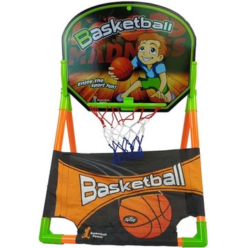 Panier de Basketball Gonflable avec Ballon et Piscine Outdoor Toys