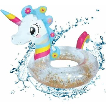 Outillage Anneau De Natation Gonflable Licorne pour Enfants, Anneau De Natation Gonflable, Bouée De Natation Gonflable, Fournitures De Piscine d'Été