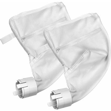Outillage Sacs pour Nettoyeur de Piscine en Nylon, Remplacement de Sac Zipper pour Polaris 360 & 380 Sac de Filtration Universel pour Sac de