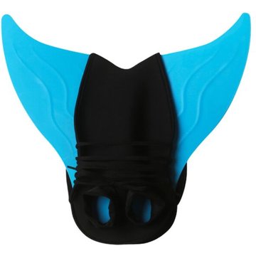 Palmes de natation pour enfants, palmes de queue de sirène palmes de plongée monobloc palmes d'entraînement de natation sports nautiques équipement