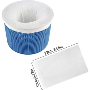 Panier d'écumage de piscine, Pack de 5/10, filtres pour extérieur, piscine souterraine, accessoires d'étang de natation,5Pcs,Australie
