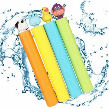 Panier de Pâques Stuffers Pistolets à eau pour enfants, lot de 4 jouets de piscine à eau pour enfants