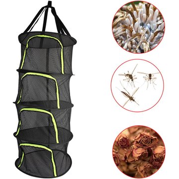 Panier de séchage pliable pour plantes, 4 couches pour fleurs, haricots, herbes