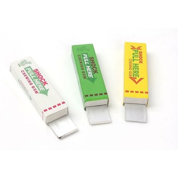 AYYQH - Parodie Astucieuse de Chewing-Gum Electrique Rigide, Jouets d'Attrape Amusants et Chocs Electriques pour Piscine