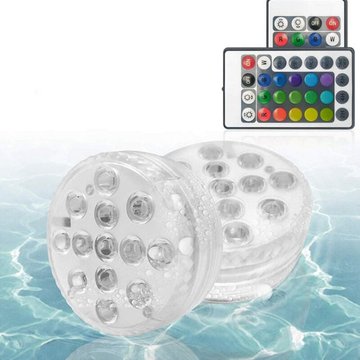 Perle rare 2 pièces avec 13 lumières rgb 360 IP68 éclairage de piscine lampe sous-marine lampadaire lampe de piscine lampe sous-marine avec