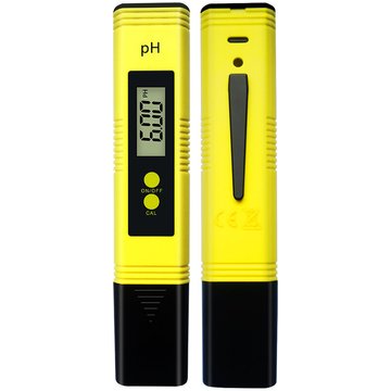 13treize - ph Mètre Numérique, Testeur ph Numérique Portable Lecteur Résolution 0,01pH, Test avec 0-14 pH Plage de Mesure avec atc pour l'eau