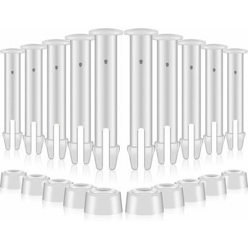 Pièce de rechange de piscine 12 pièces (blanche)