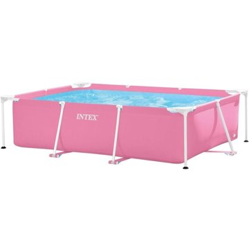 Piscine Démontable Intex Piscine Small Frame Familiale 28266NP Rose 220 x 60 x 150 cm