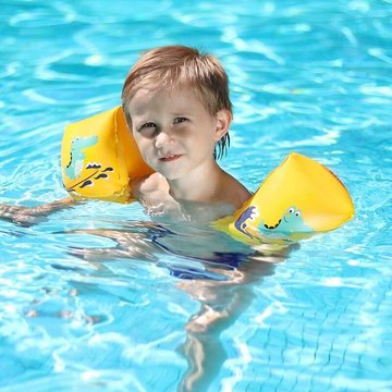 Piscine enfant Flotteurs de natation à bras gonflables pour enfants de 3 à 6 ans