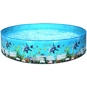Happyshopping - Piscine exterieure non gonflable pour enfants en plastique dur-122*25cm
