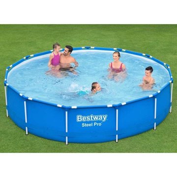 Piscine à cadre Steel Pro 396x84 cm Bestway