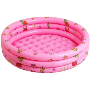 Piscine gonflable de dinosaure JORMFTTE pour enfants Dino Kiddie, piscine gonflable à 3 anneaux pour bébé, piscine ronde rembourrée, piscine intérieure