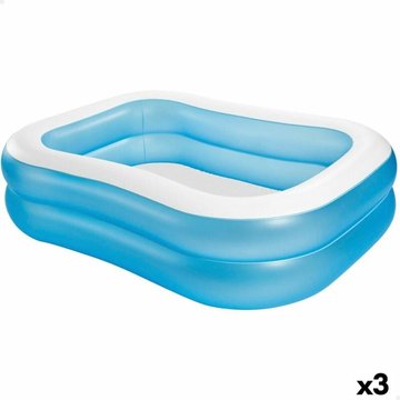 Piscine gonflable Intex Bleu/Blanc 540 L 203 x 48 x 152 cm (3 Unités)