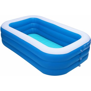 Ocxin - Piscine Gonflable Piscine Familiale 3 Couches 210 140 65 cm
