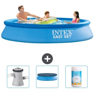 Piscine Gonflable Ronde Easy Set Intex 305 x 61 cm - Bleue - Inclut Accessoires CB75