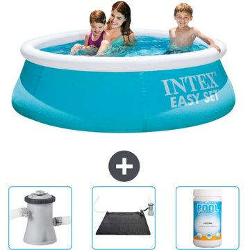 Piscine Gonflable Ronde Easy Set Intex 183 x 51 cm - Bleue - Inclut Accessoire CB80
