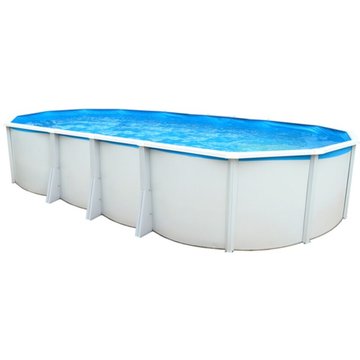 TOI - Piscine hors-sol acier Ibiza ovale 915x457x132 cm filtre à sable
