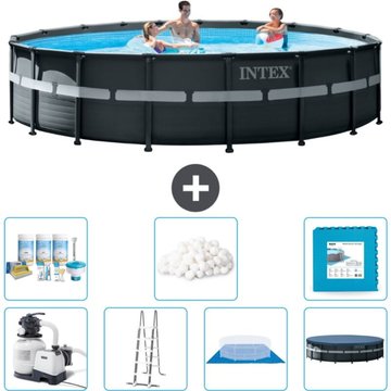 Piscine Intex ronde Ultra XTR Frame - 549 x 132 cm - Comprend des accessoires CB42