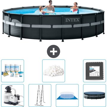 Piscine Intex ronde Ultra XTR Frame - 549 x 132 cm - Comprend des accessoires CB43