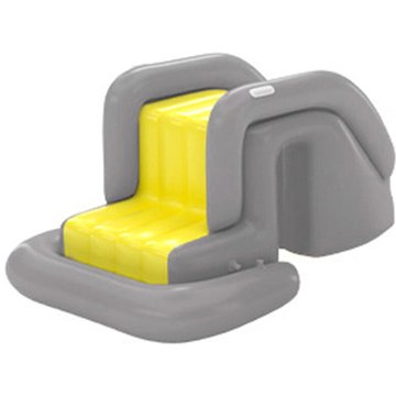 Happyshopping - Piscine Toboggan Gonflable Fourniture de Piscine Installation de Loisirs de Jeu d'Eau Portable pour la Partie Exterieure de l'Eau