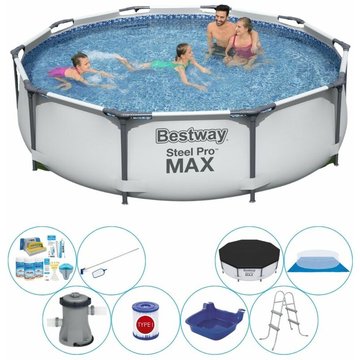 Piscine Bestway Super Deal - Steel Pro MAX Ronde 305x76 cm - MAINTENANT plus abordable