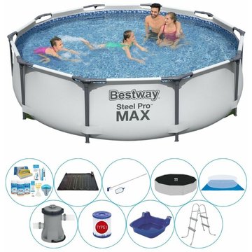 Offre de la piscine intelligente - Bestway Steel Pro MAX Ronde 305x76 cm - Piscine