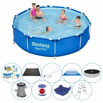 Bestway - Piscine Steel Pro Rectangulaire intelligente 305x76 cm