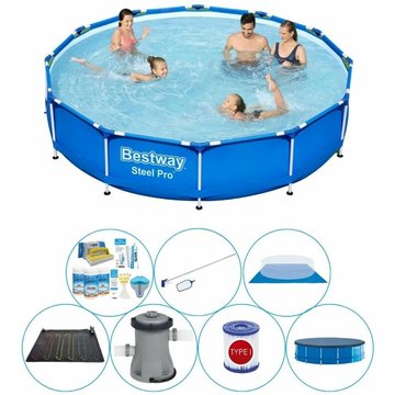 Pack piscine Bestway Steel Pro Rectangulaire 366x76 cm