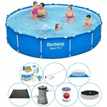 Pack piscine Bestway Steel Pro Rectangulaire 396x84 cm - maintenant plus abordable