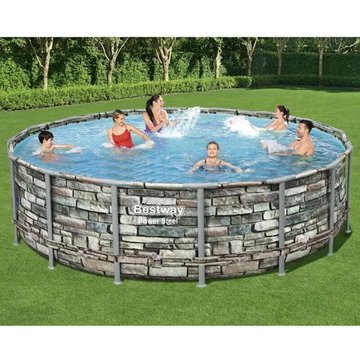 Ensemble de piscine Power Steel 488x122 cm Bestway