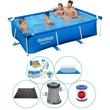 Steel Pro 259x170x61 cm - Offre de piscine Bestway - Prix compétitif, livraison rapide !
