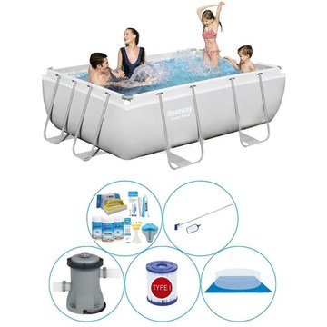 Bestway - Piscine Power Steel 282x196x84 cm avec accessoires