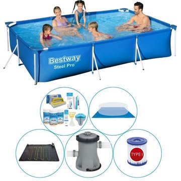 Steel Pro 300x201x66 cm - Bestway - Deal de piscine - Prix compétitif, livraison rapide!