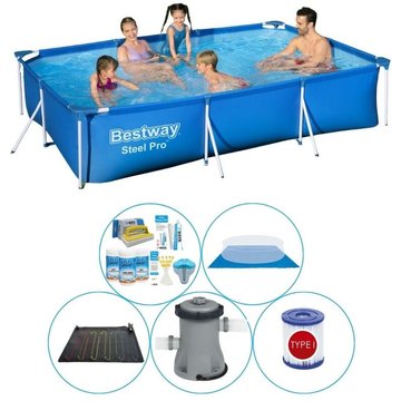 Bestway - Offre de piscine Steel Pro 300x201x66 cm - Prix compétitif, livraison rapide !