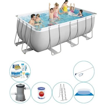 Bestway - Piscine Power Steel 412x201x122 cm avec accessoires et pompe de filtrage - plus abordable