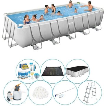 Bestway - Pack de piscine Power Steel 640x274x132 cm - Prix compétitif, livraison rapide !