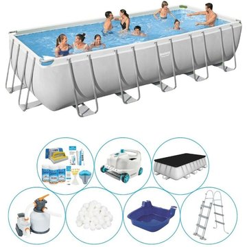 Piscine Bestway Super Deal - Power Steel 640x274x132 cm - Prix compétitif, livraison rapide !