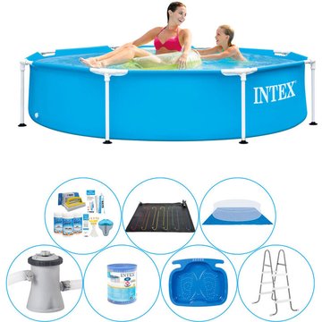 Intex Metal Frame Ronde 244x51 cm - 8 pièces - Piscine Super Deal - Prix compétitif, livraison rapide!