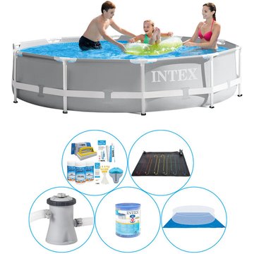 Piscine Intex Prism Frame avec accessoires - 6 pièces - Ronde 305x76 cm - Prix compétitif, livraison rapide !