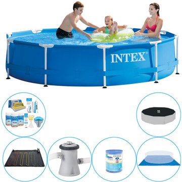 Intex Piscine - Metal Frame Ronde 305x76 cm - Deal de la piscine intelligente - offrir